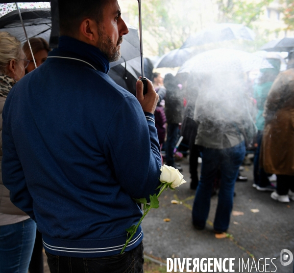 Marche blanche en hommage à Christine Renon