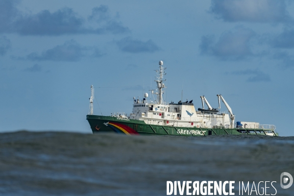 Navire m/y esperanza de greenpeace