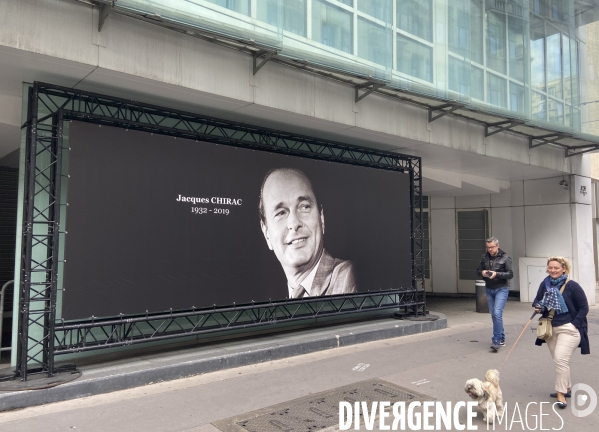 Hommage a jacques chirac au siege des republicains