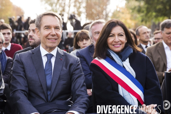 Inauguration du Bouquet de Tulipe de Jeff KOONS.