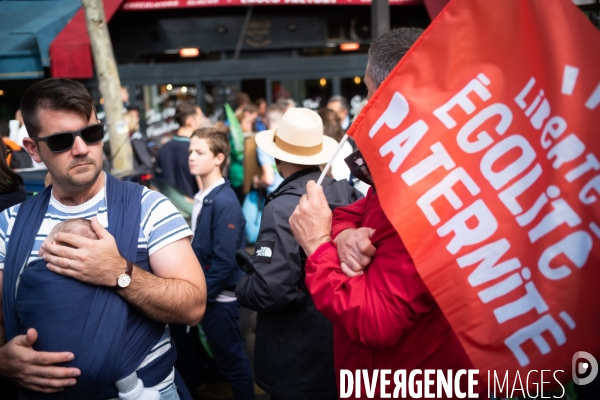 Manifestation contre la PMA