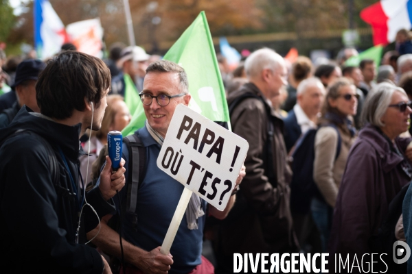 Manifestation contre la PMA