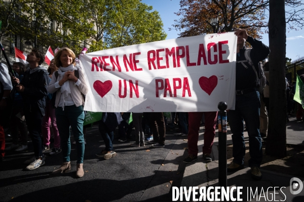 Manifestation contre la PMA