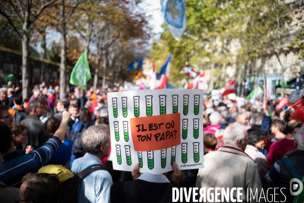 Manifestation contre la PMA