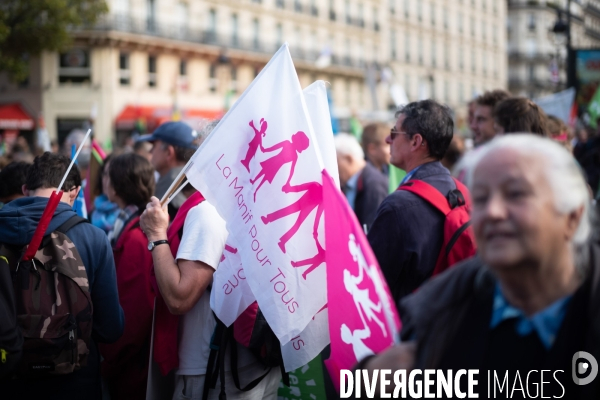 Manifestation contre la PMA