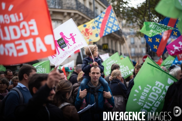 Manifestation contre la PMA