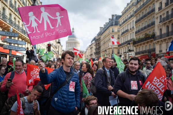 Manifestation contre la PMA