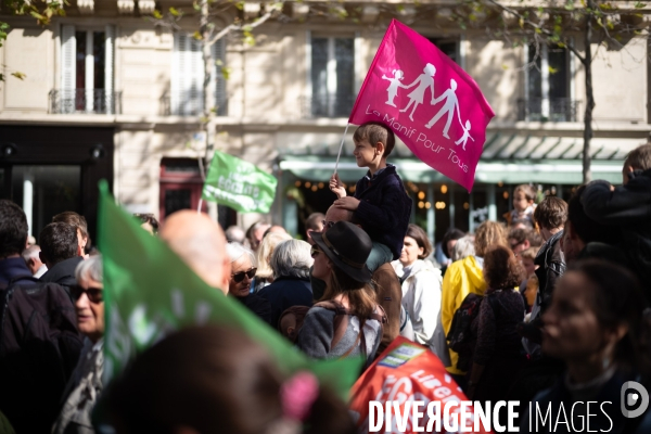 Manifestation contre la PMA