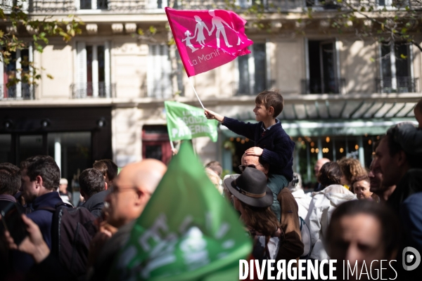 Manifestation contre la PMA