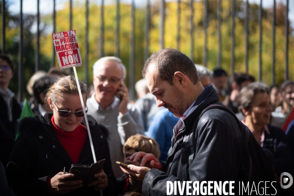 Manifestation contre la PMA