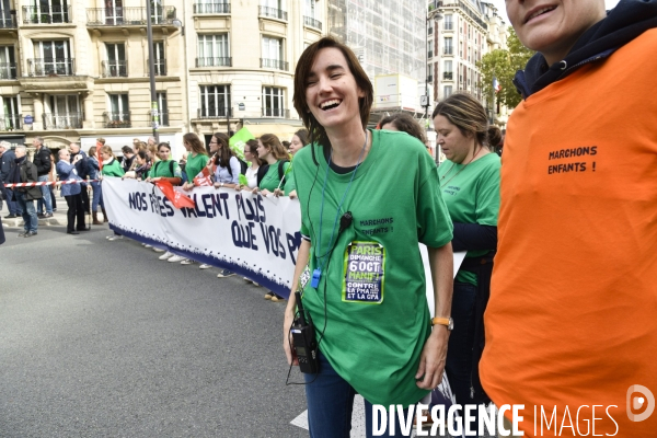 Manif pour tous LMPT 2019 à Paris. Event for all.