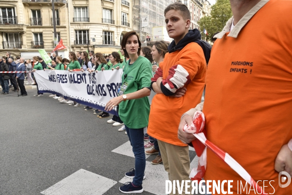 Manif pour tous LMPT 2019 à Paris. Event for all.