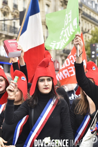 Manif pour tous LMPT 2019 à Paris. Event for all.