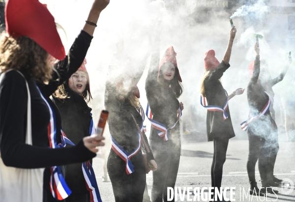 Manif pour tous LMPT 2019 à Paris. Event for all.