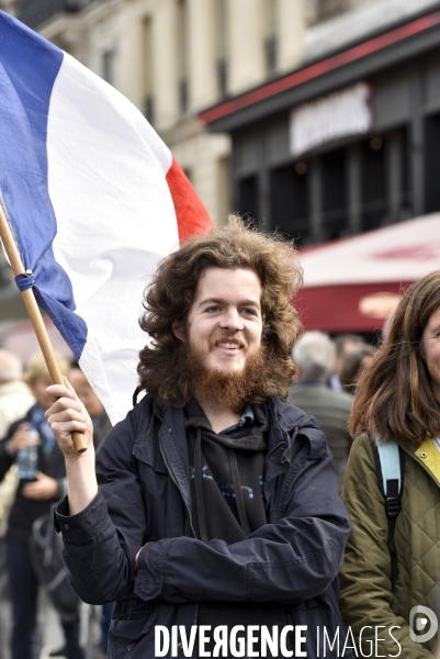 Manif pour tous LMPT 2019 à Paris. Event for all.