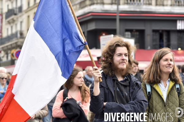 Manif pour tous LMPT 2019 à Paris. Event for all.