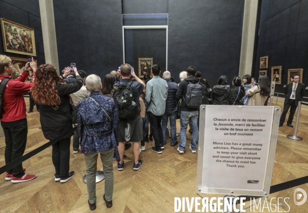 La joconde retrouve sa place au louvre