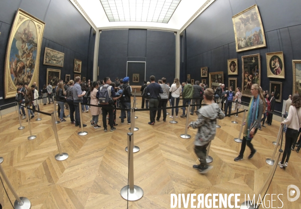 La joconde retrouve sa place au louvre