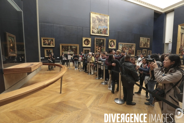 La joconde retrouve sa place au louvre