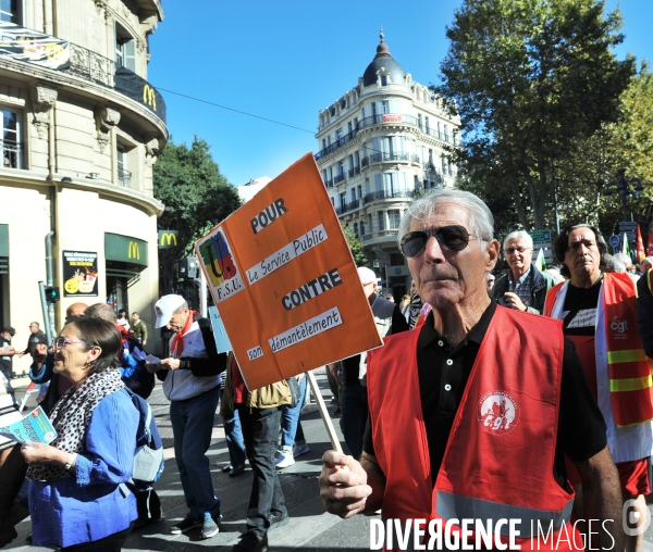 Manifestation des retraités