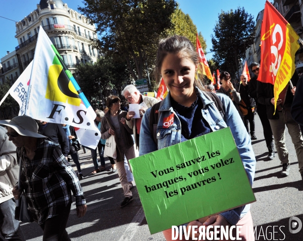 Manifestation des retraités