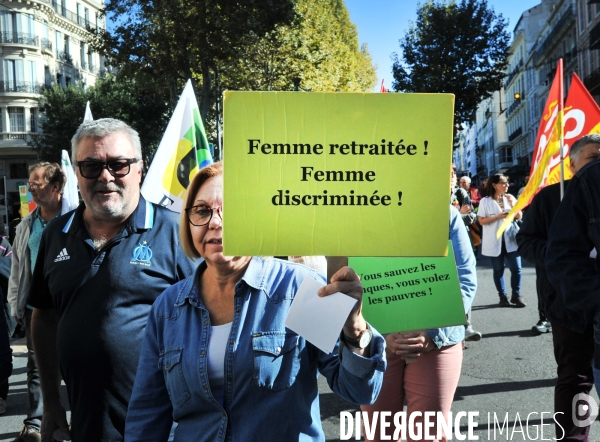 Manifestation des retraités