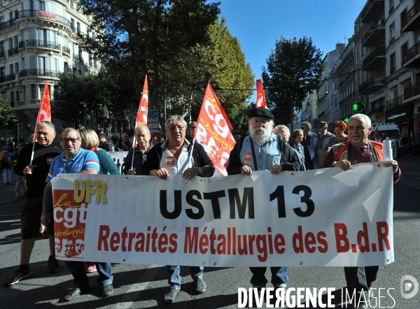 Manifestation des retraités