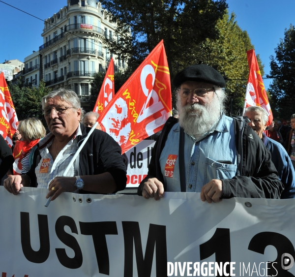 Manifestation des retraités