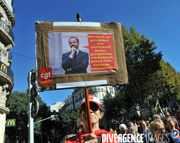 Manifestation des retraités