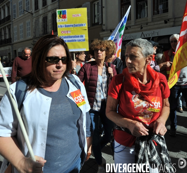 Manifestation des retraités