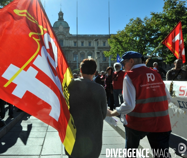 Manifestation des retraités