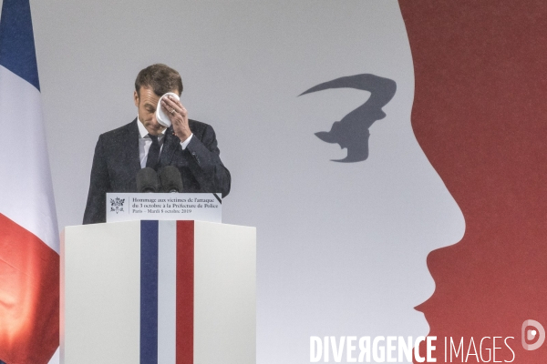 Hommage aux victimes de l attaque du 4 octobre 2019