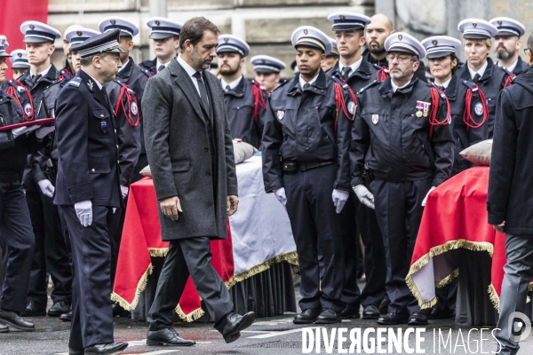 Hommage aux victimes de l attaque du 4 octobre 2019