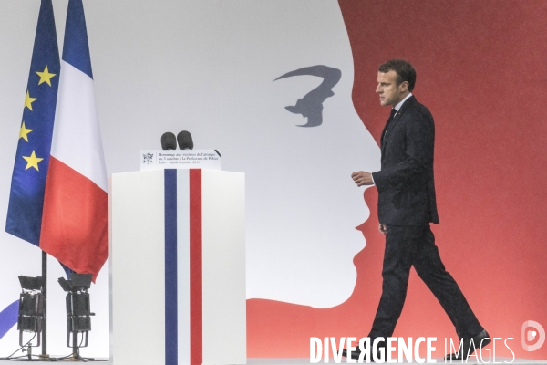 Hommage aux victimes de l attaque du 4 octobre 2019