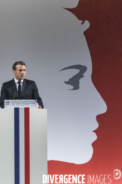 Hommage aux victimes de l attaque du 4 octobre 2019