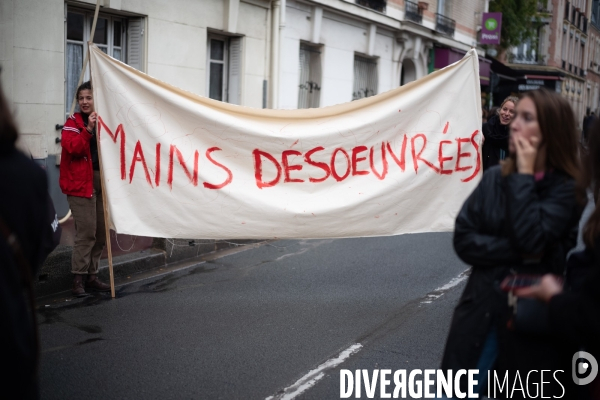 Saint-Ouen - Expulsion de Mains d Oeuvres