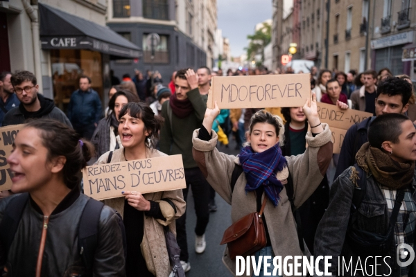 Saint-Ouen - Expulsion de Mains d Oeuvres