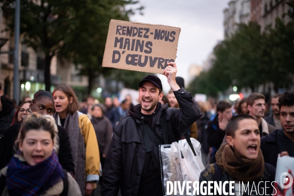 Saint-Ouen - Expulsion de Mains d Oeuvres