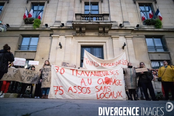 Saint-Ouen - Expulsion de Mains d Oeuvres