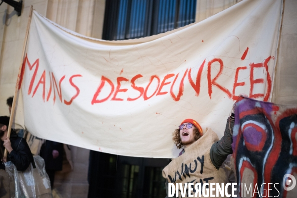 Saint-Ouen - Expulsion de Mains d Oeuvres