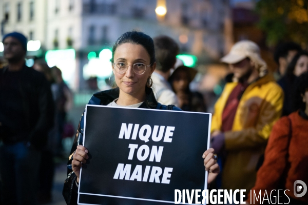 Saint-Ouen - Expulsion de Mains d Oeuvres