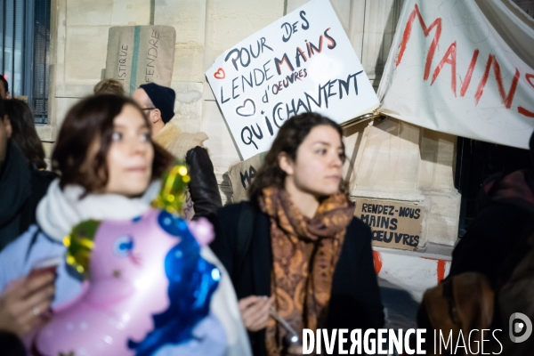 Saint-Ouen - Expulsion de Mains d Oeuvres