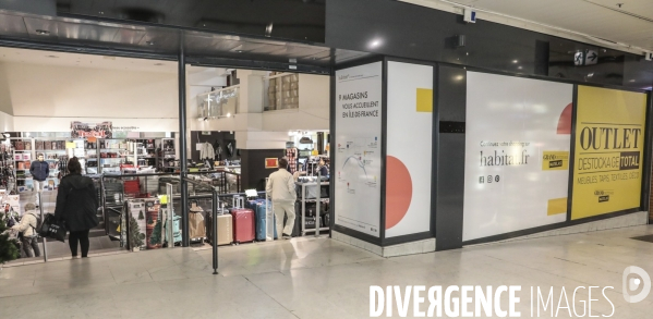 Habitat montparnasse remplace par un outlet