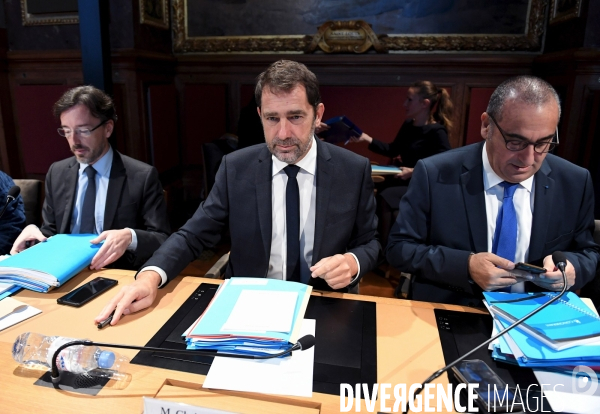 Audition de Christophe Castaner au sénat