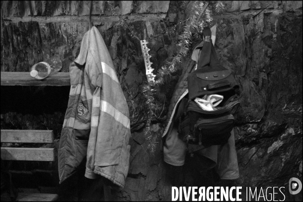 Mines d ardoise de Trélazé, Maine-et-Loire, septembre 2006.
