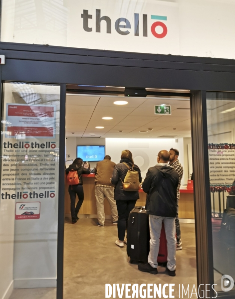 Comptoir de vente de la compagnie thello