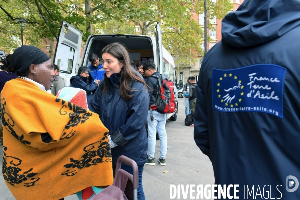 Réfugiés porte d Aubervilliers