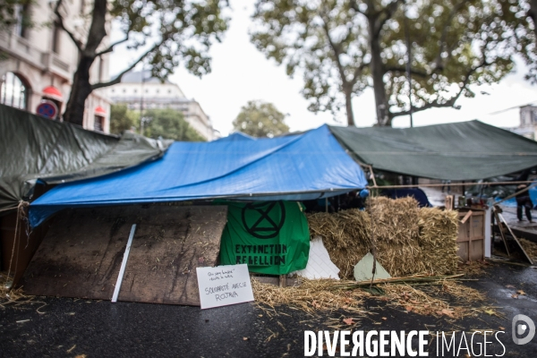 Extinction Rebellion Occupation Chatelet