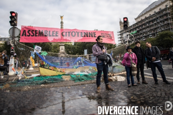 Extinction Rebellion Occupation Chatelet