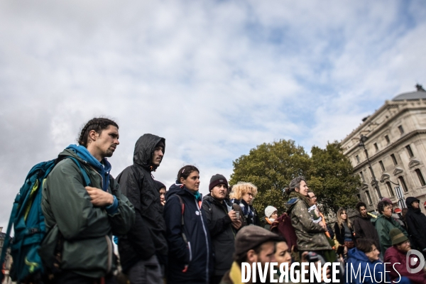 Extinction Rebellion Occupation Chatelet